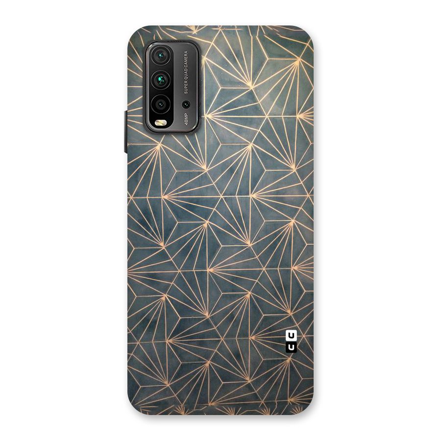 Dotted Lines Pattern Back Case for Redmi 9 Power