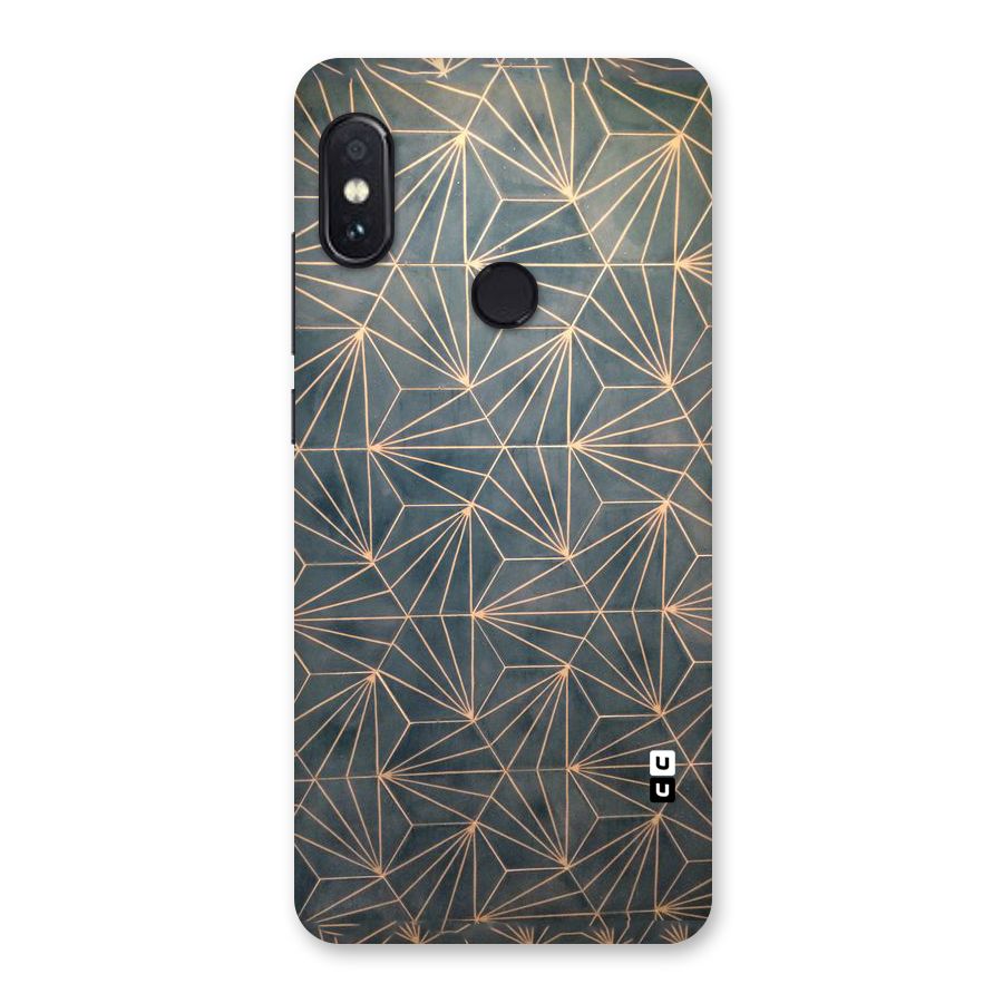 Dotted Lines Pattern Back Case for Redmi Note 5 Pro