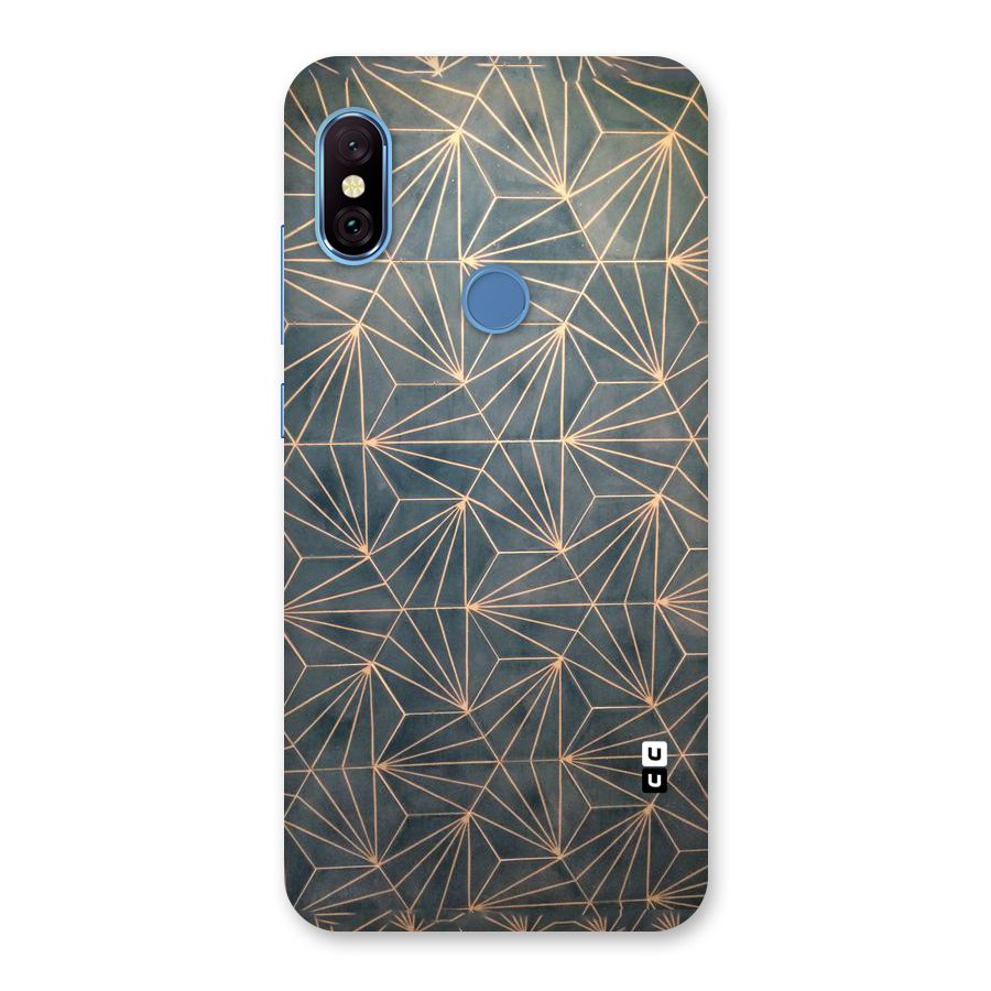 Dotted Lines Pattern Back Case for Redmi Note 6 Pro