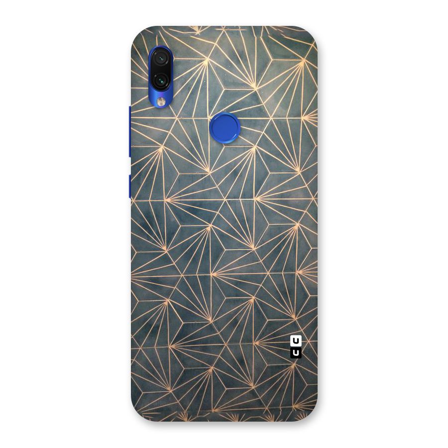Dotted Lines Pattern Back Case for Redmi Note 7S
