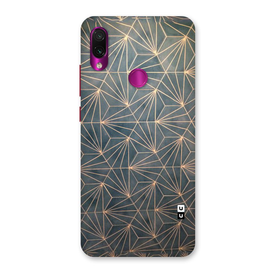 Dotted Lines Pattern Back Case for Redmi Note 7 Pro