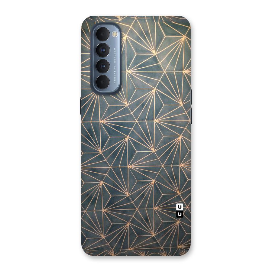 Dotted Lines Pattern Back Case for Reno4 Pro