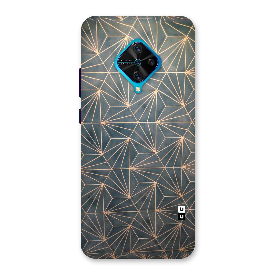 Dotted Lines Pattern Back Case for Vivo S1 Pro