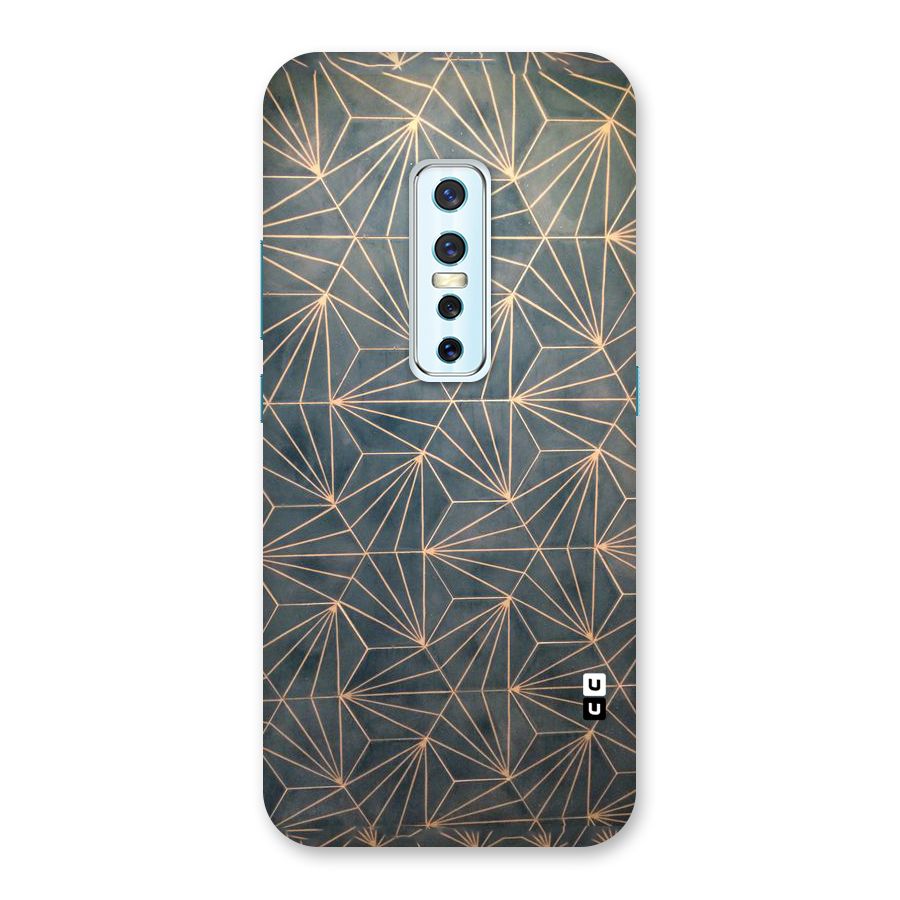 Dotted Lines Pattern Back Case for Vivo V17 Pro