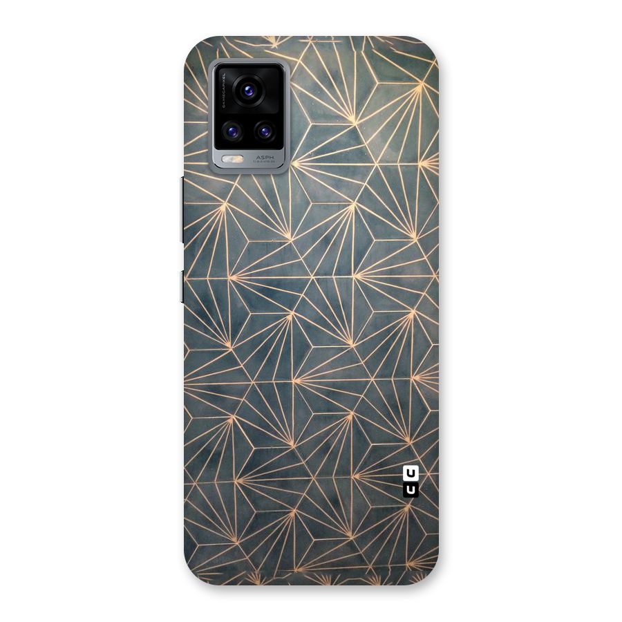 Dotted Lines Pattern Back Case for Vivo V20