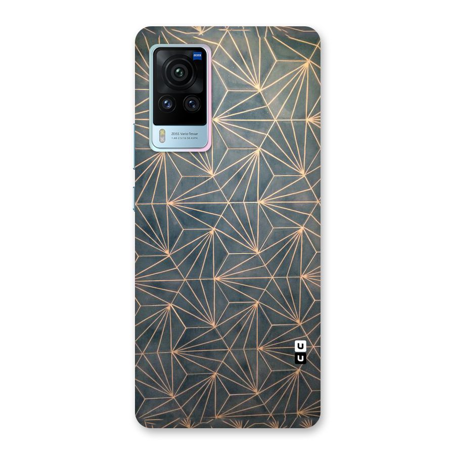 Dotted Lines Pattern Back Case for Vivo X60 Pro