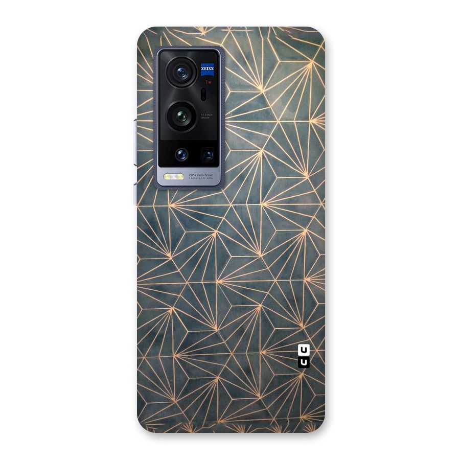 Dotted Lines Pattern Back Case for Vivo X60 Pro Plus