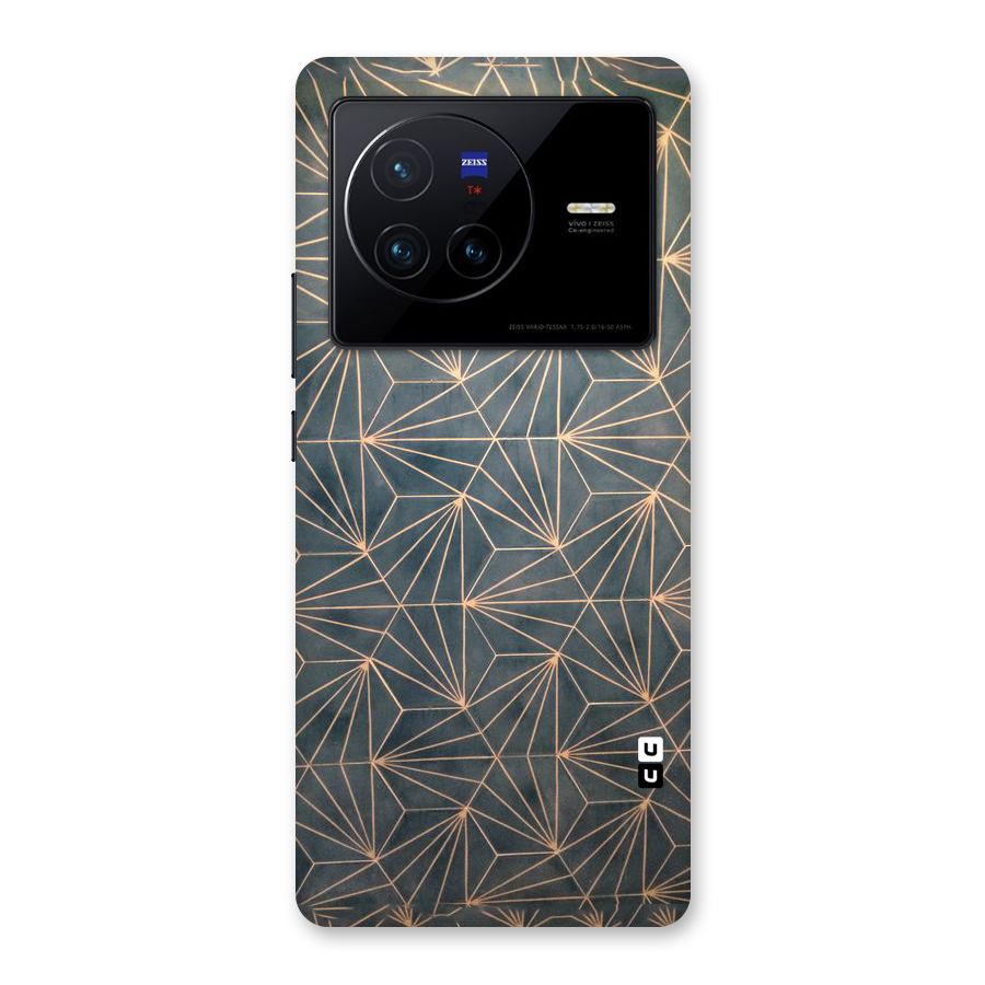 Dotted Lines Pattern Back Case for Vivo X80