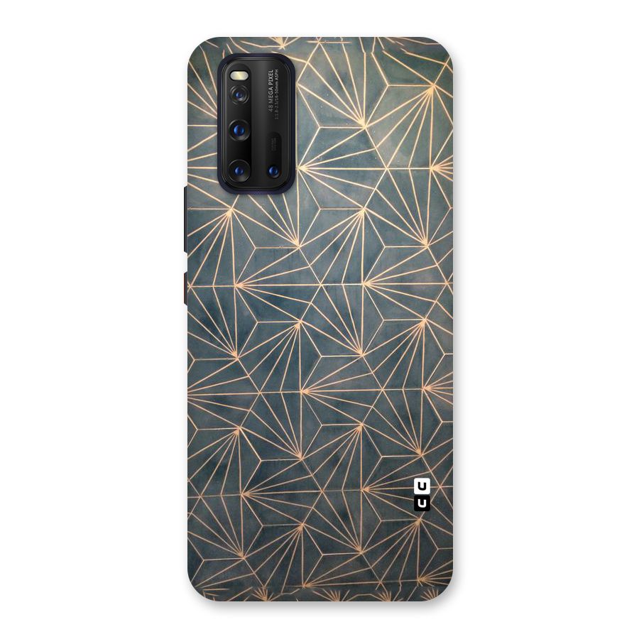 Dotted Lines Pattern Back Case for Vivo iQOO 3