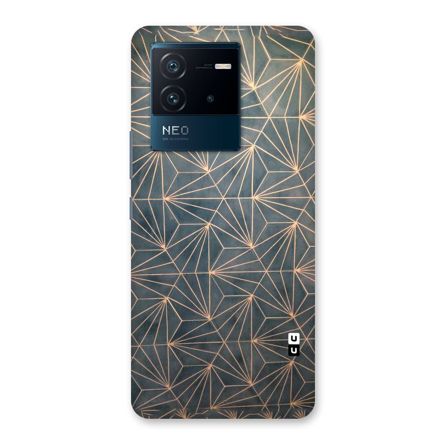 Dotted Lines Pattern Back Case for Vivo iQOO Neo 6 5G