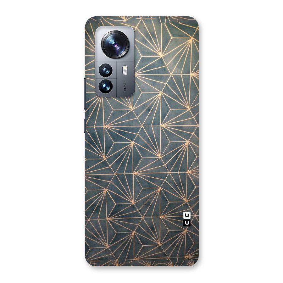 Dotted Lines Pattern Back Case for Xiaomi 12 Pro