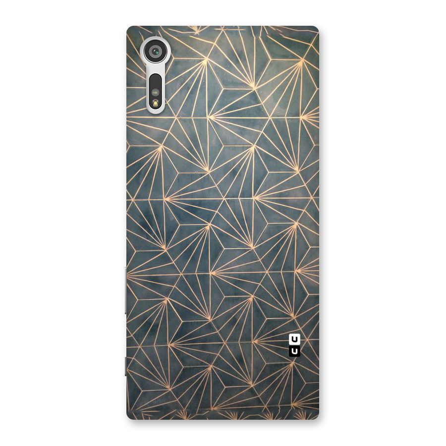 Dotted Lines Pattern Back Case for Xperia XZ