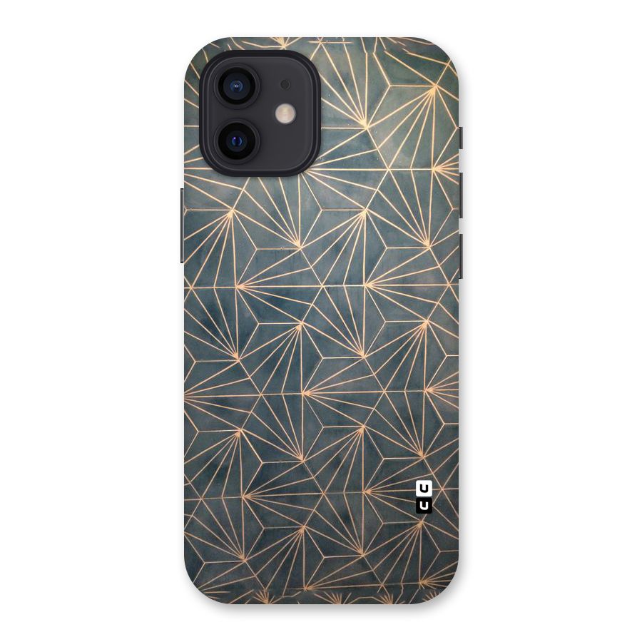 Dotted Lines Pattern Back Case for iPhone 12