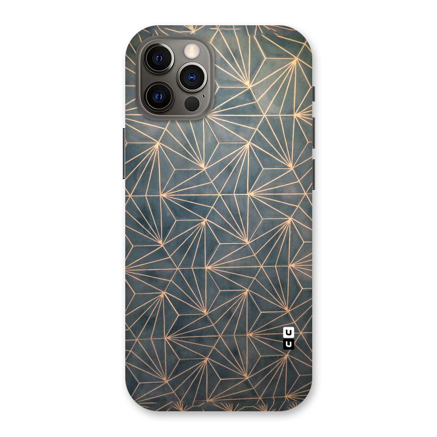 Dotted Lines Pattern Back Case for iPhone 12 Pro