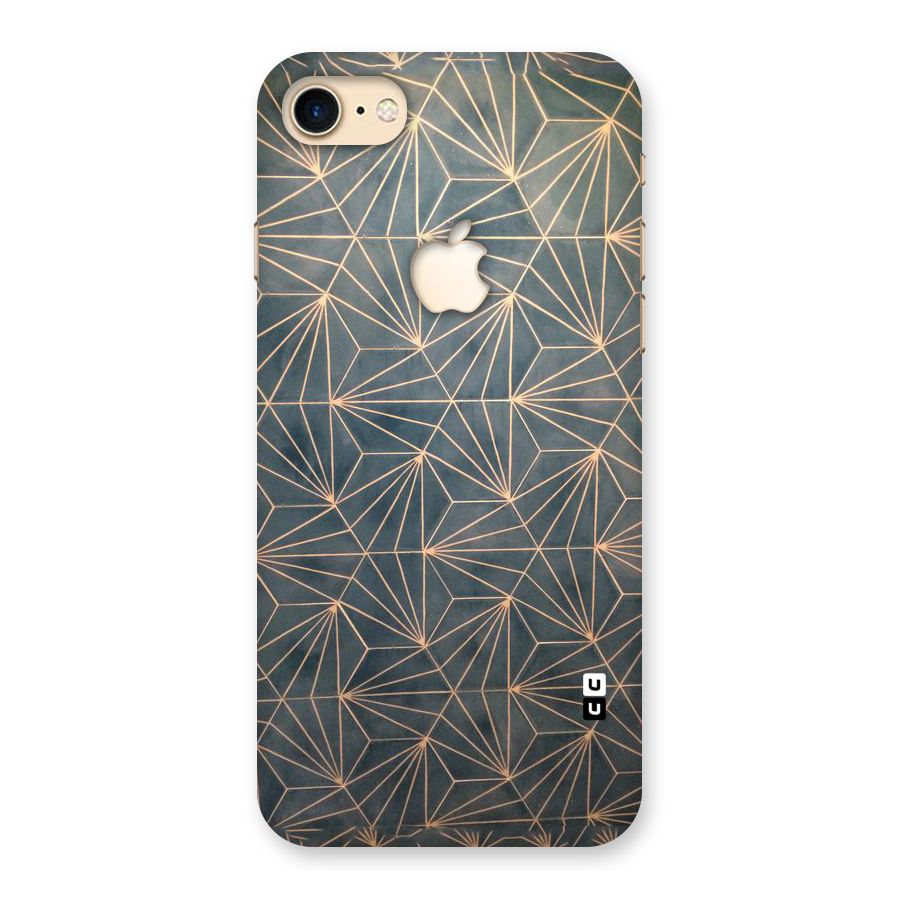 Dotted Lines Pattern Back Case for iPhone 7 Apple Cut