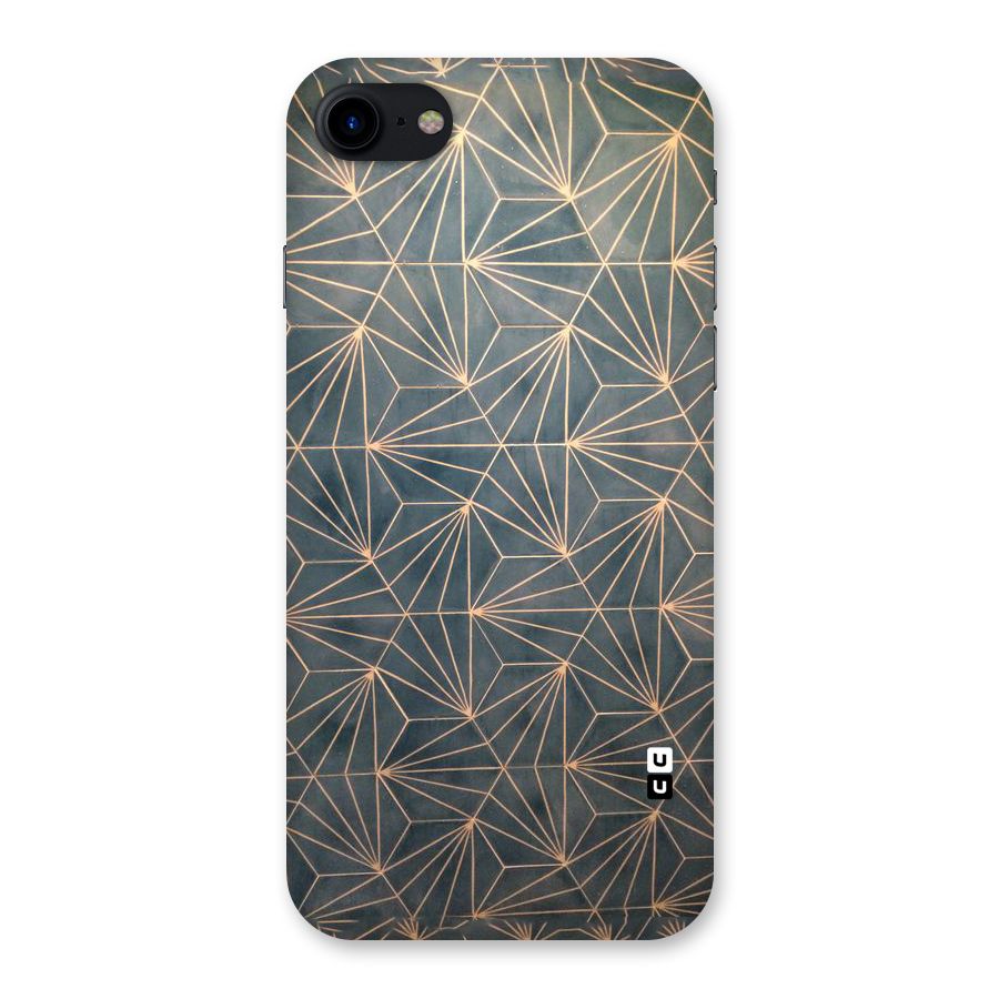 Dotted Lines Pattern Back Case for iPhone SE 2020