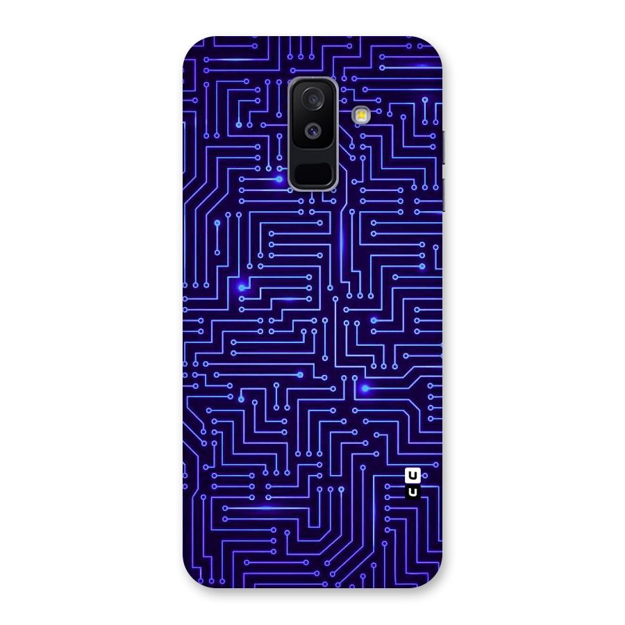 Dotting Lines Back Case for Galaxy A6 Plus