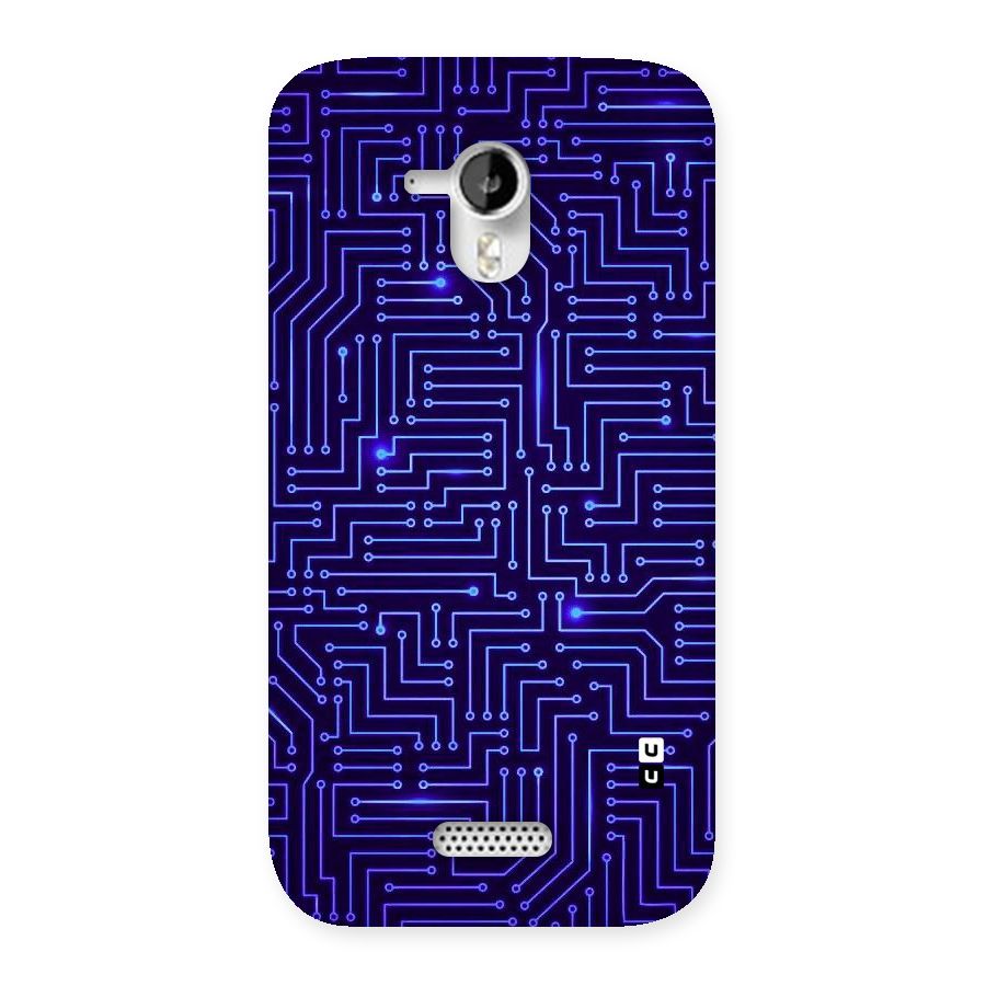 Dotting Lines Back Case for Micromax Canvas HD A116