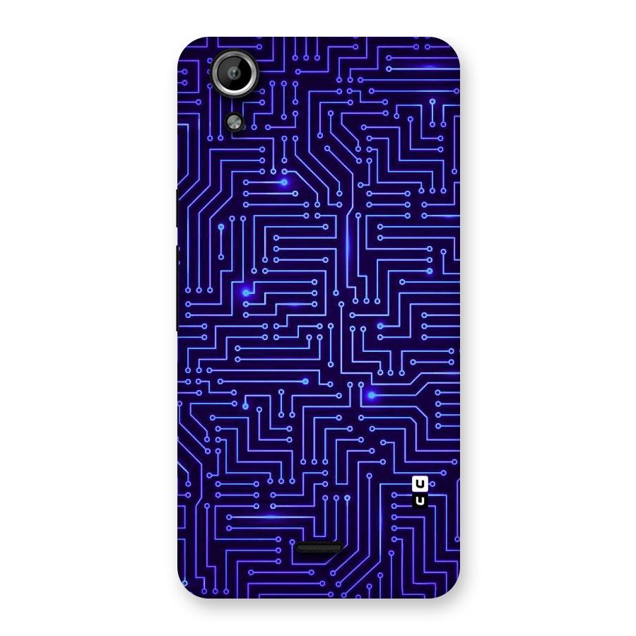 Dotting Lines Back Case for Micromax Canvas Selfie Lens Q345
