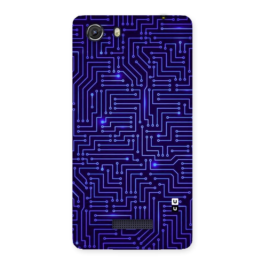 Dotting Lines Back Case for Micromax Unite 3