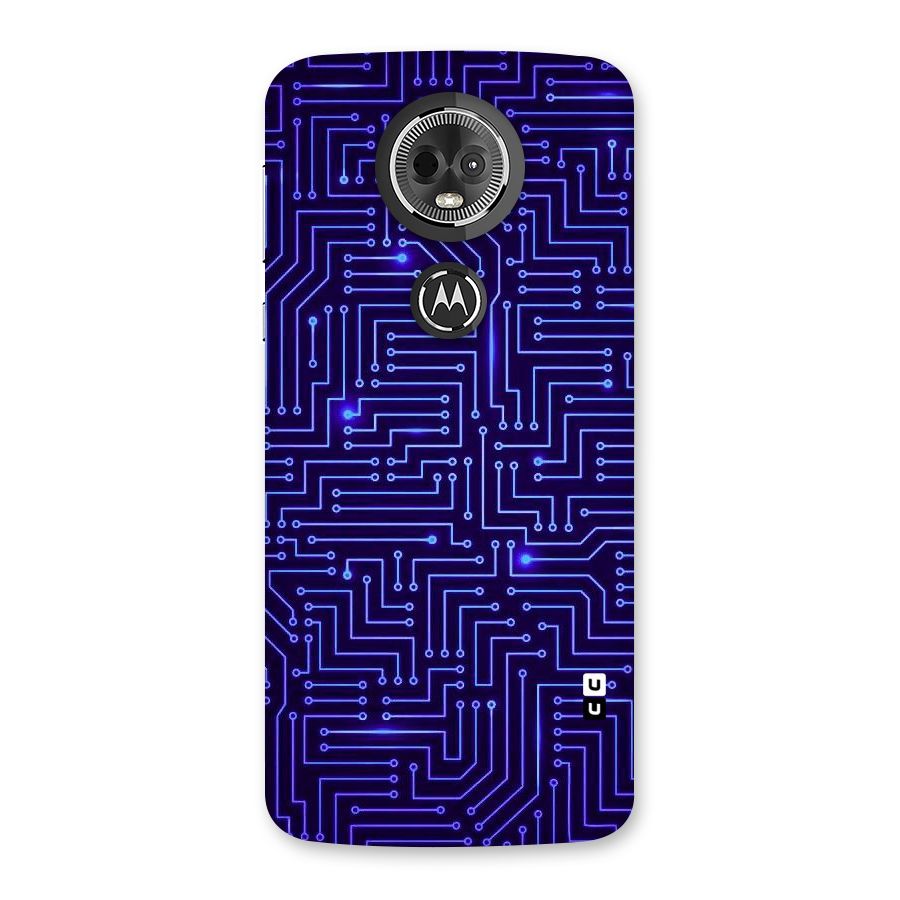 Dotting Lines Back Case for Moto E5 Plus