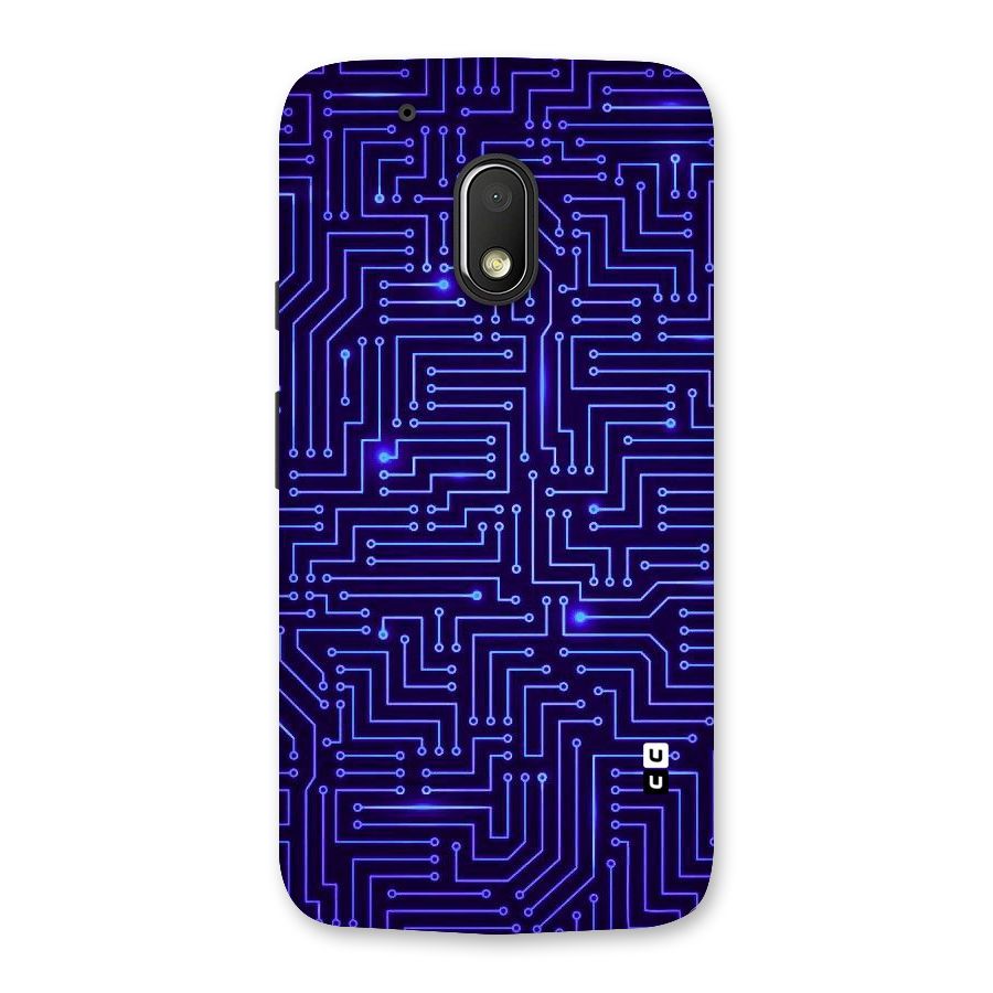 Dotting Lines Back Case for Moto G4 Play