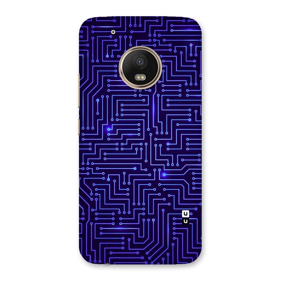 Dotting Lines Back Case for Moto G5 Plus
