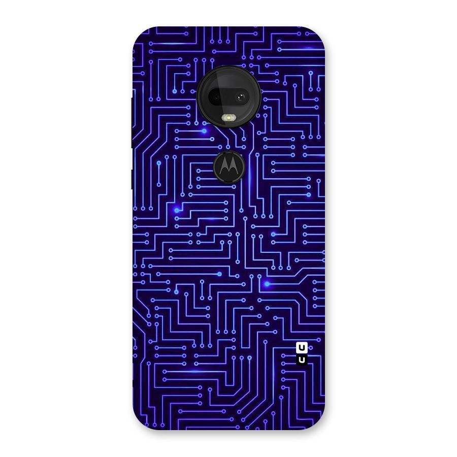 Dotting Lines Back Case for Moto G7