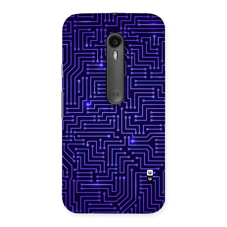 Dotting Lines Back Case for Moto G Turbo