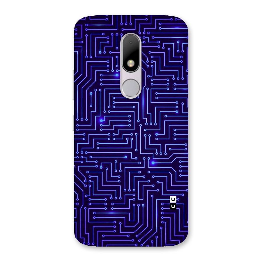 Dotting Lines Back Case for Moto M