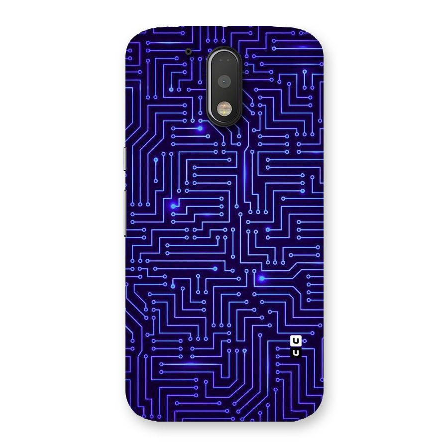 Dotting Lines Back Case for Motorola Moto G4