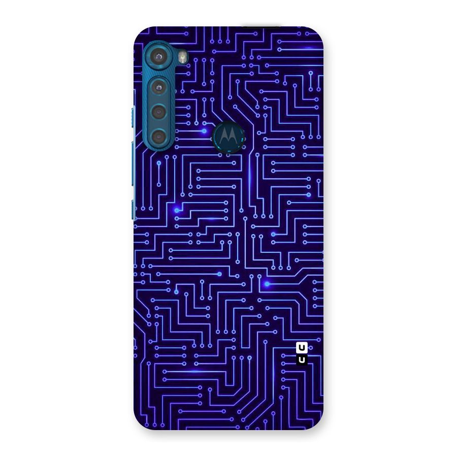 Dotting Lines Back Case for Motorola One Fusion Plus