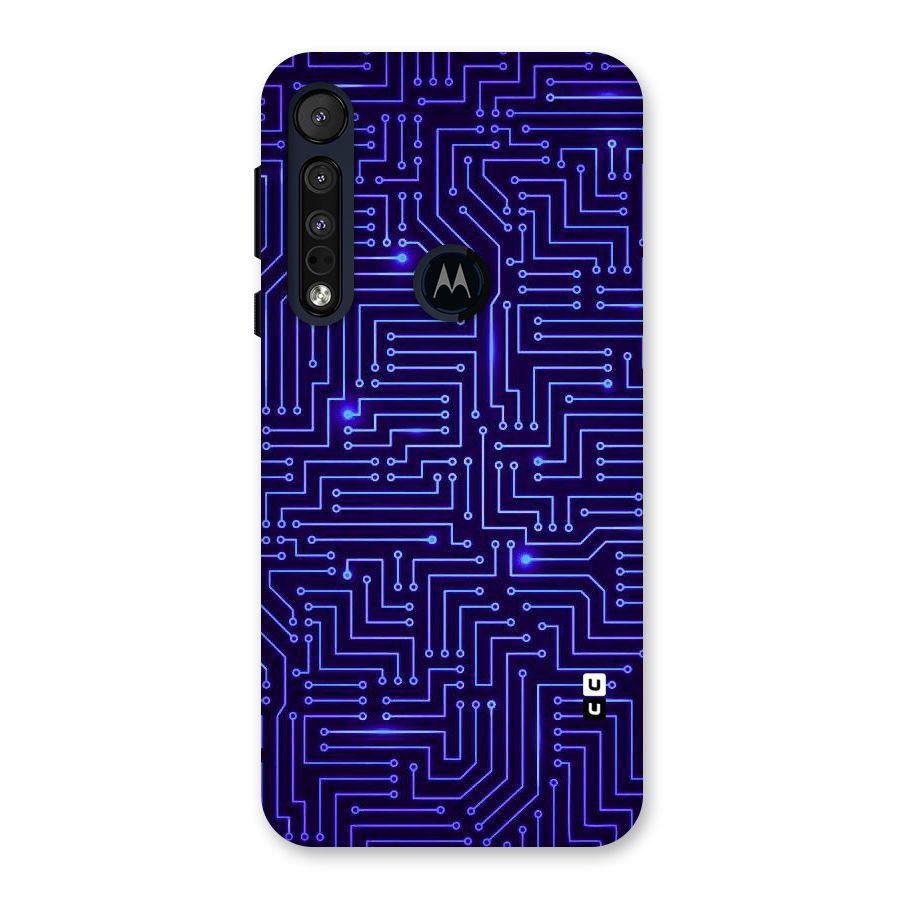 Dotting Lines Back Case for Motorola One Macro