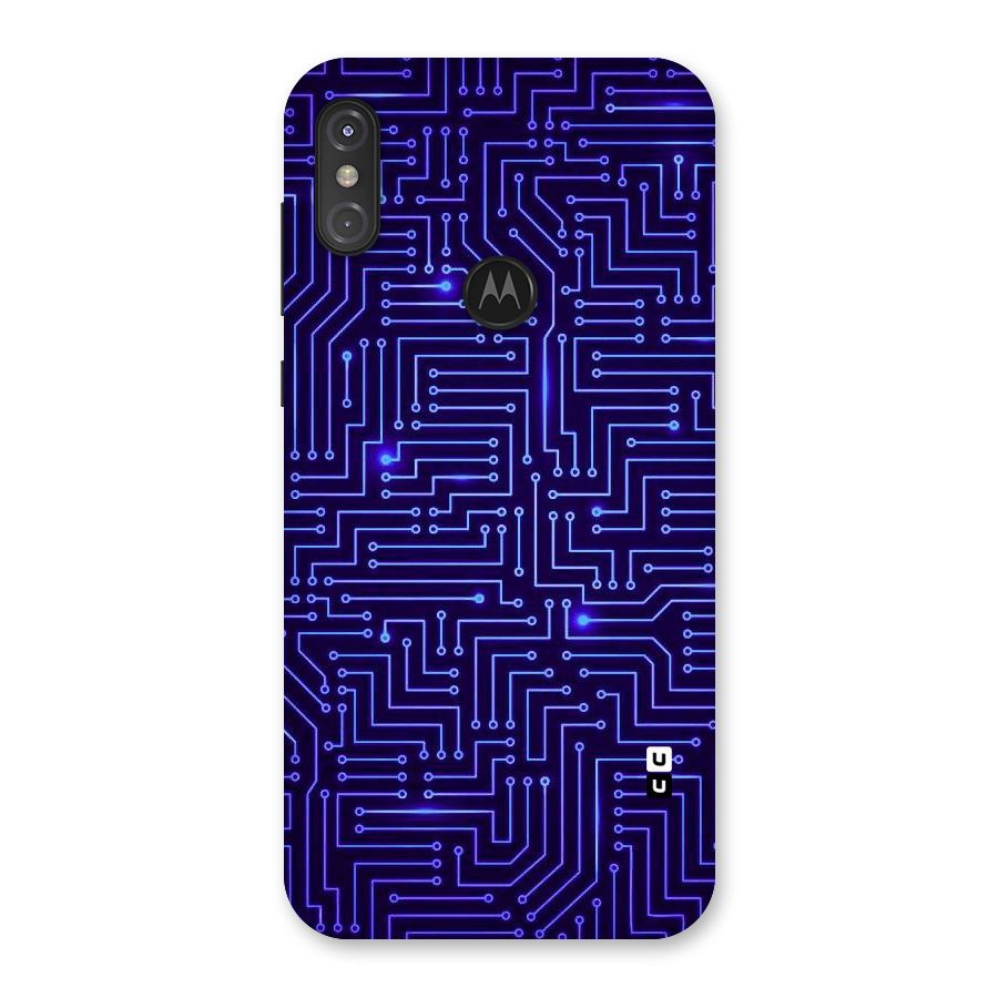 Dotting Lines Back Case for Motorola One Power