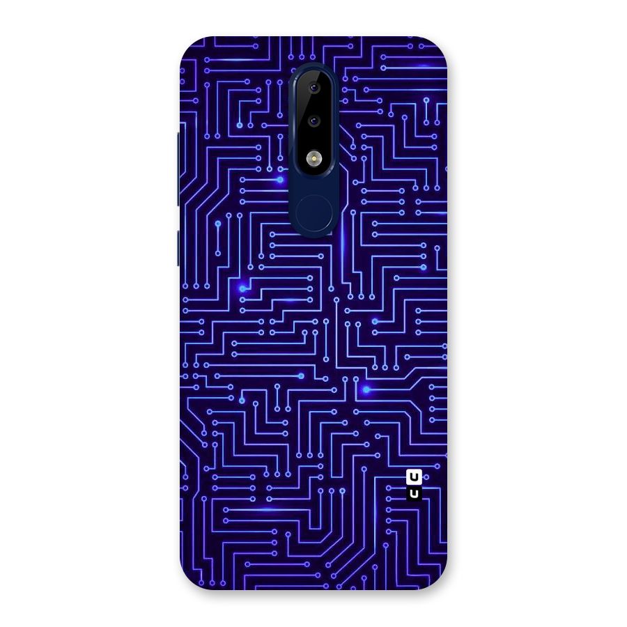 Dotting Lines Back Case for Nokia 5.1 Plus