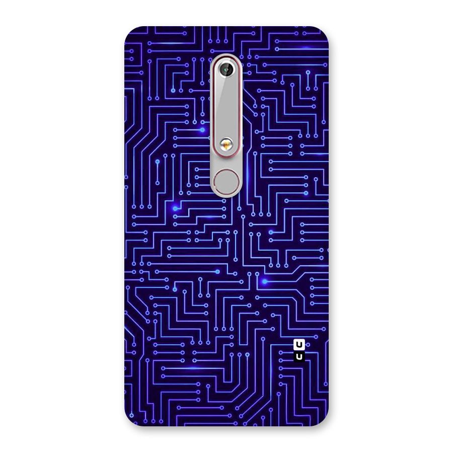 Dotting Lines Back Case for Nokia 6.1
