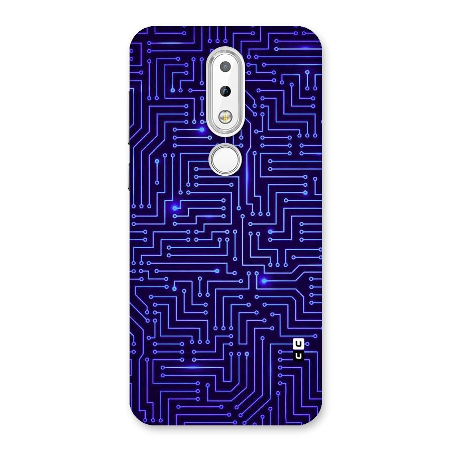 Dotting Lines Back Case for Nokia 6.1 Plus