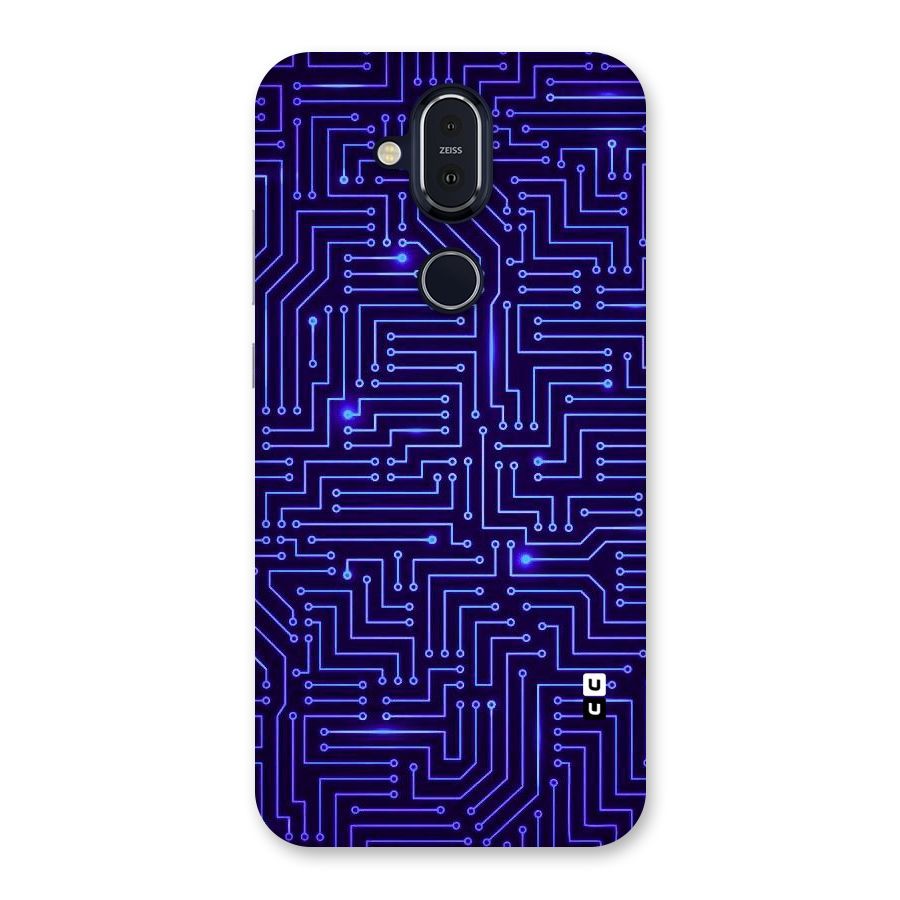 Dotting Lines Back Case for Nokia 8.1