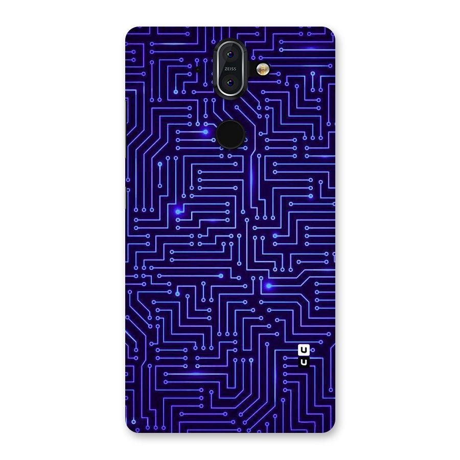 Dotting Lines Back Case for Nokia 8 Sirocco