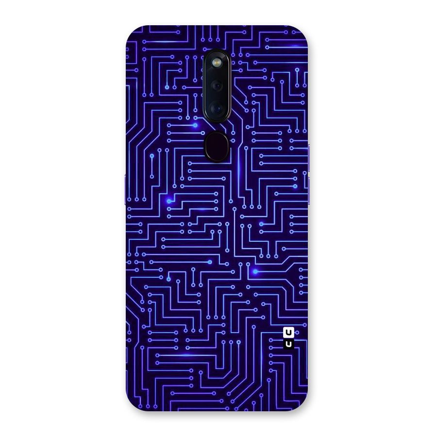 Dotting Lines Back Case for Oppo F11 Pro