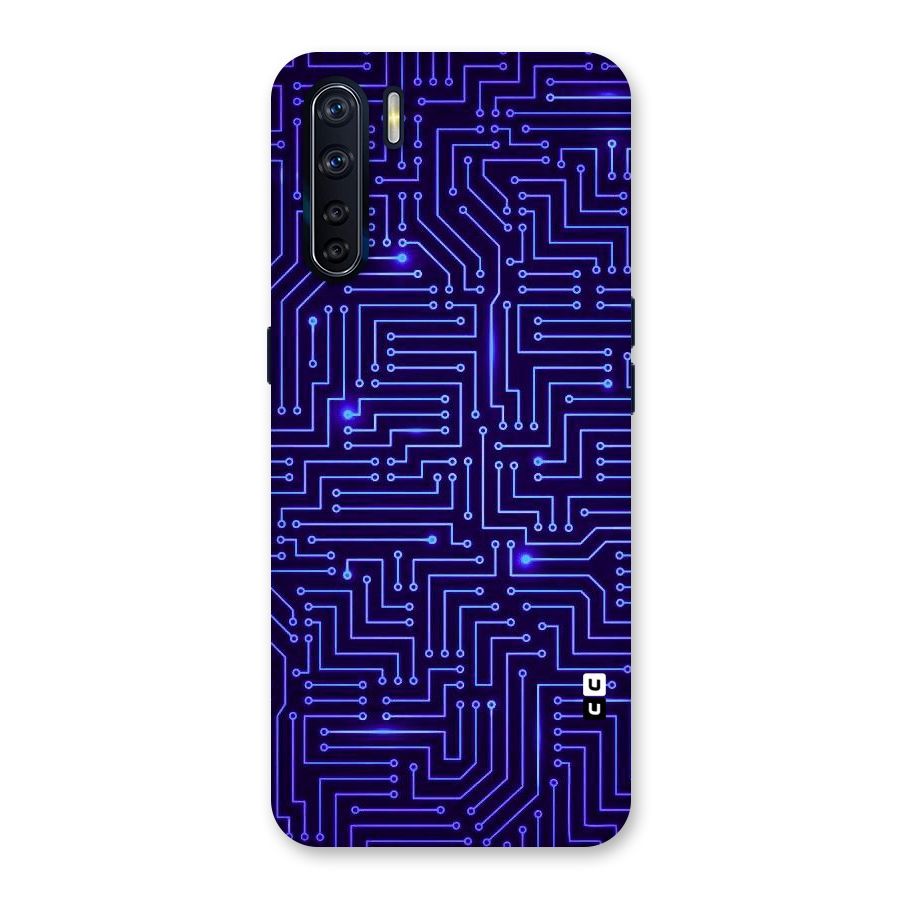 Dotting Lines Back Case for Oppo F15