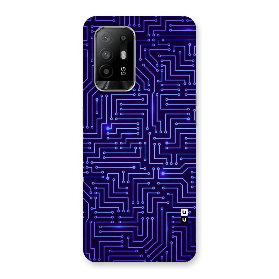 Dotting Lines Back Case for Oppo F19 Pro Plus 5G
