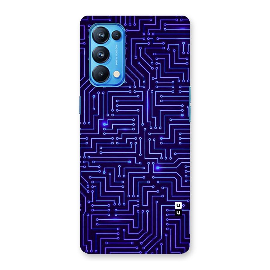 Dotting Lines Back Case for Oppo Reno5 Pro 5G