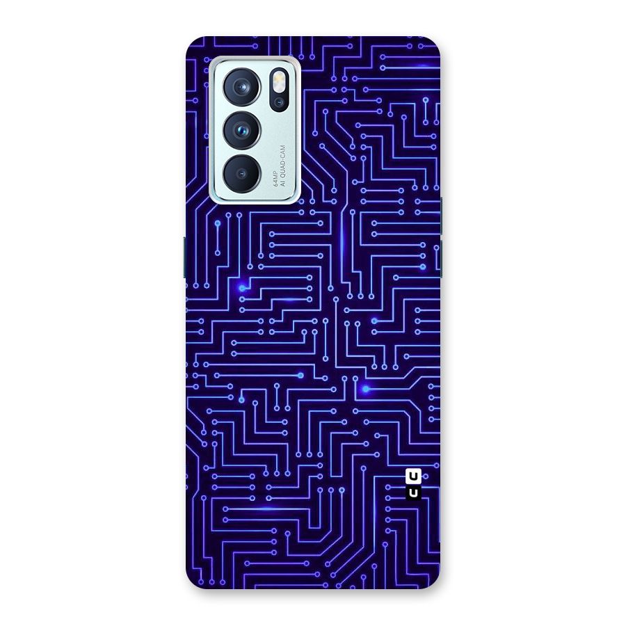 Dotting Lines Back Case for Oppo Reno6 Pro 5G