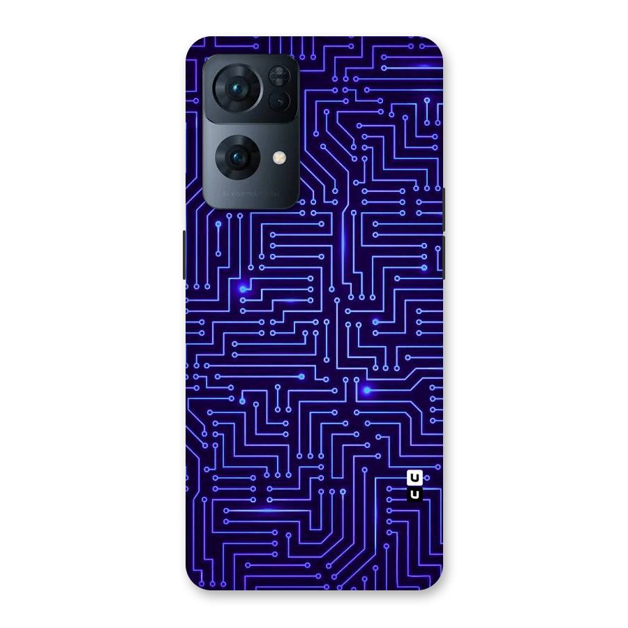 Dotting Lines Back Case for Oppo Reno7 Pro 5G