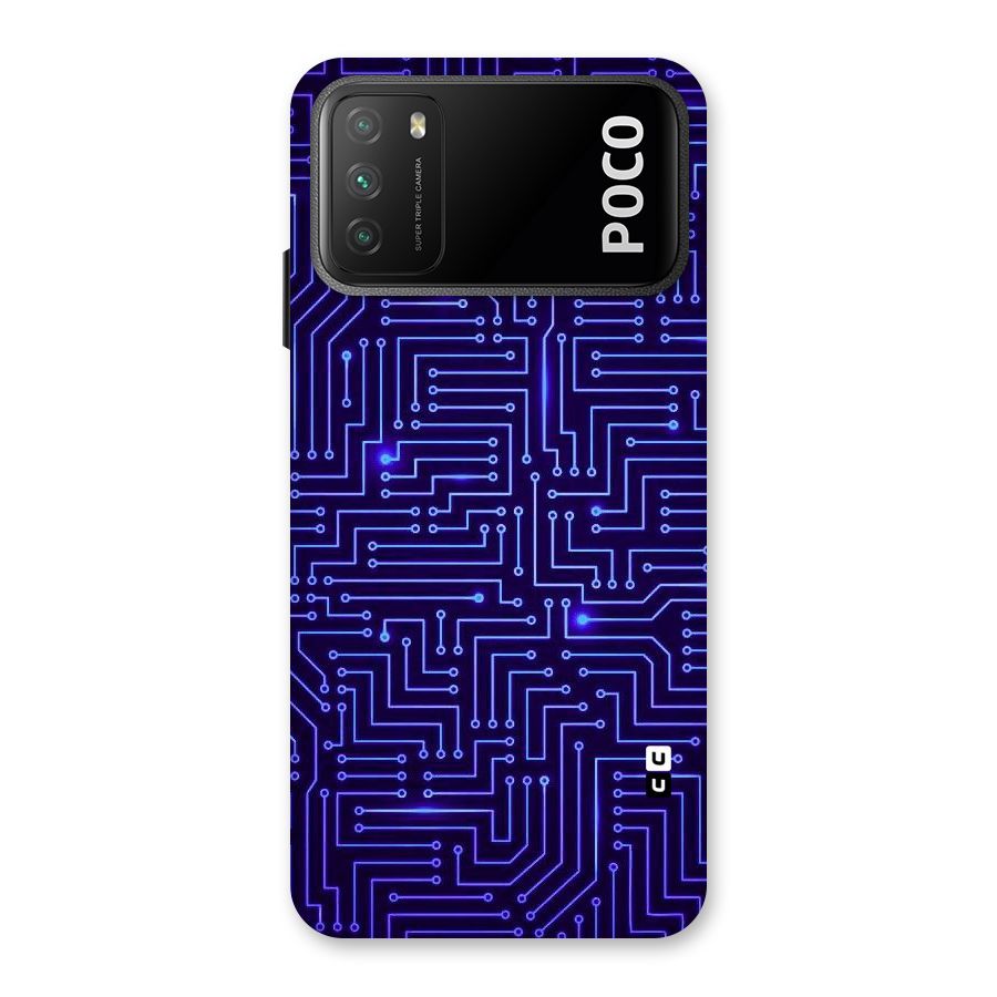 Dotting Lines Back Case for Poco M3
