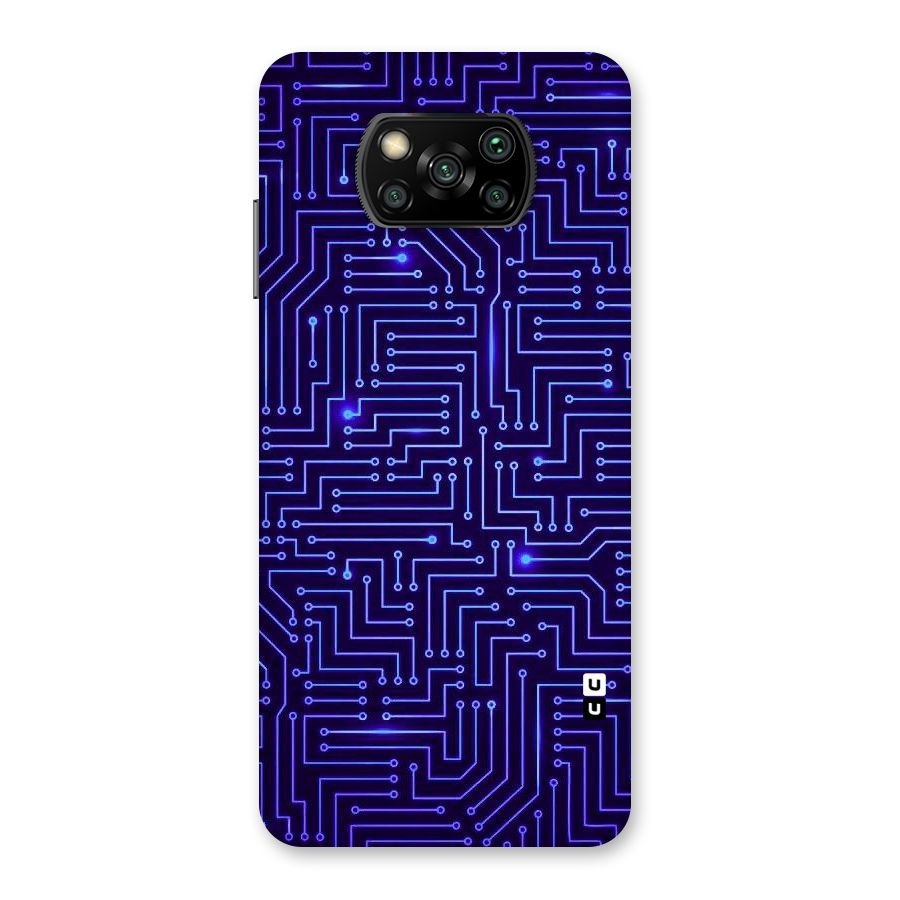 Dotting Lines Back Case for Poco X3