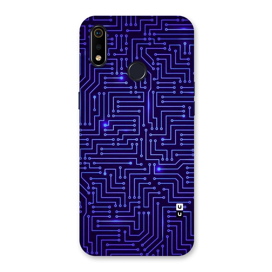 Dotting Lines Back Case for Realme 3i