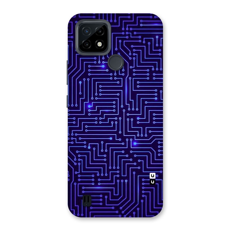 Dotting Lines Back Case for Realme C21