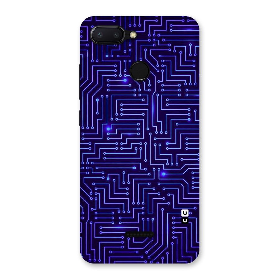 Dotting Lines Back Case for Redmi 6